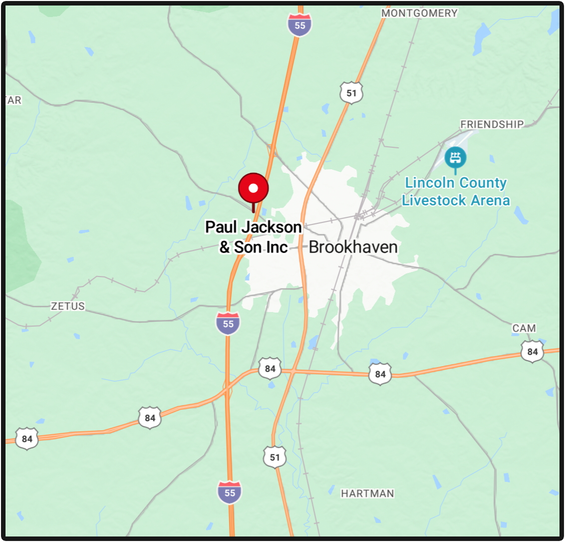 map of brookhaven, ms